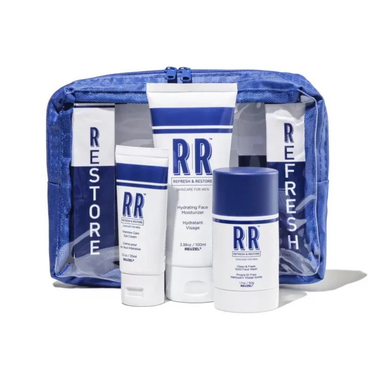 Zestaw do twarzy Reuzel RR Skin Care Gift Set z kosmetyczką