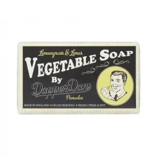 Mydło do ciała Dapper Dan Vegetable Soap Lemongrass & Limes roślinne 190 g
