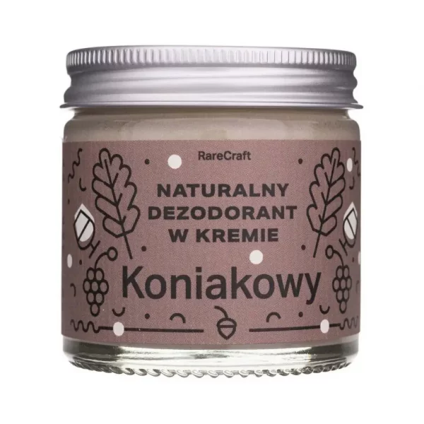 Naturalny dezodorant w kremie RareCraft Koniakowy 60 ml